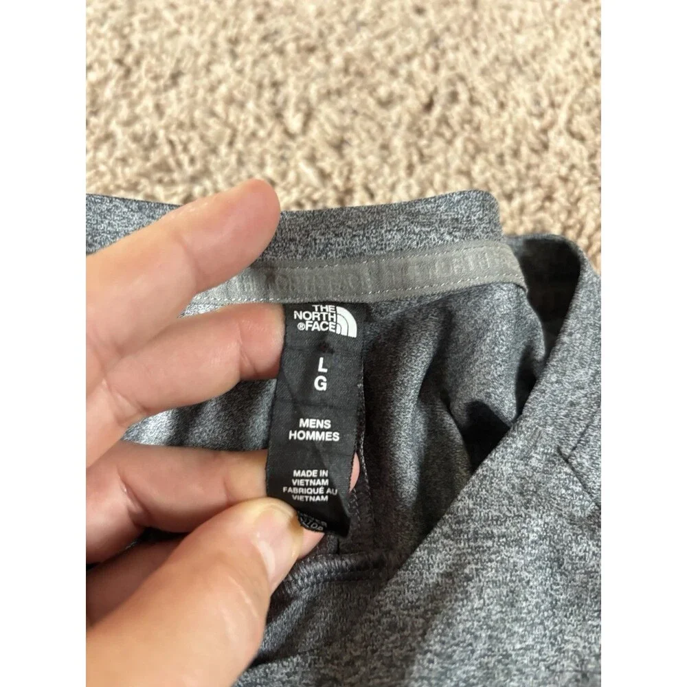 The North Face Men’s Short Sleeve Dri Fit Shirt Grey Size Large